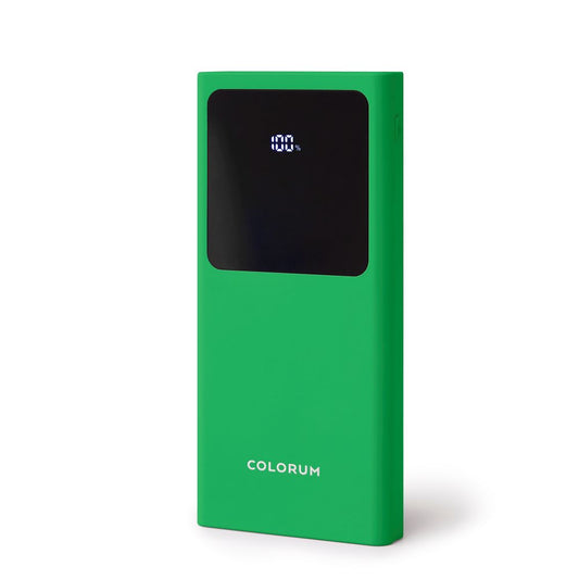 Power bank Colorum CPB10-04, 10 000 mAh – zelen