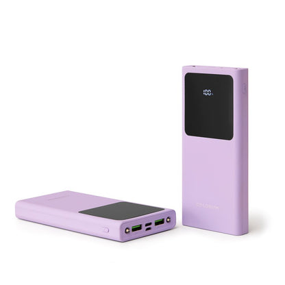 Prijenosna baterija Colorum CPB10-09, 10.000 mAh – lavanda