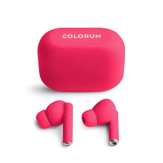 Colorum CTWS-02 TWS Bluetooth slušalke magenta