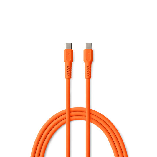Colorum USB-C na USB-C kabel 60W 1,8m oranžen