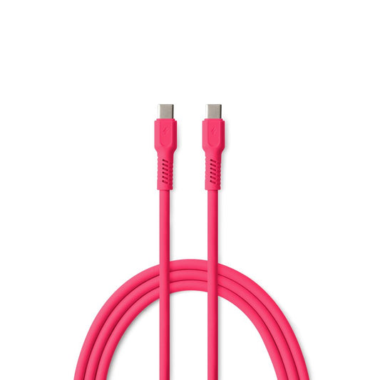 Forever Colorum USB-C na USB-C kabel 60W 1,8m magenta