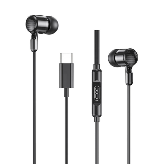XO EP81 USB-C žične slušalke črne