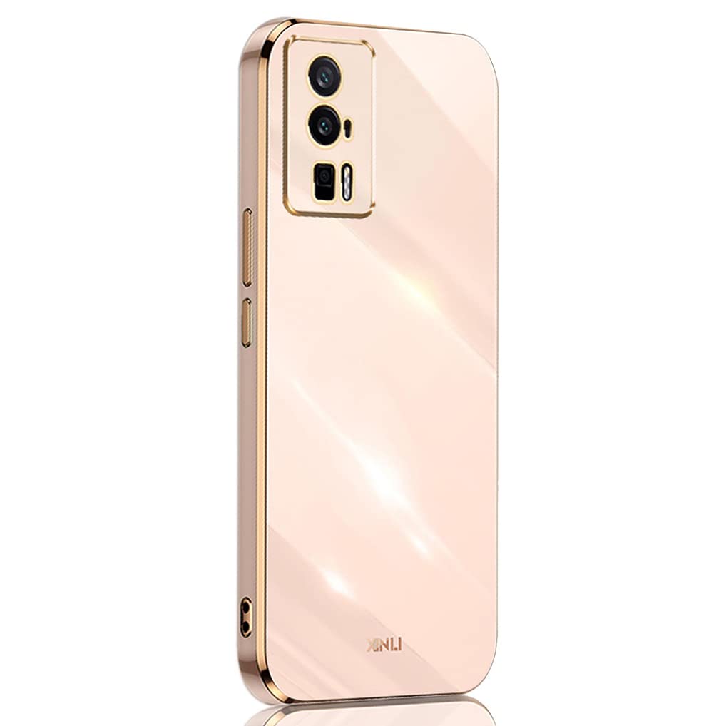 Ovitek SEAHAI za Xiaomi Poco F5 Pro 5G v roza barvi