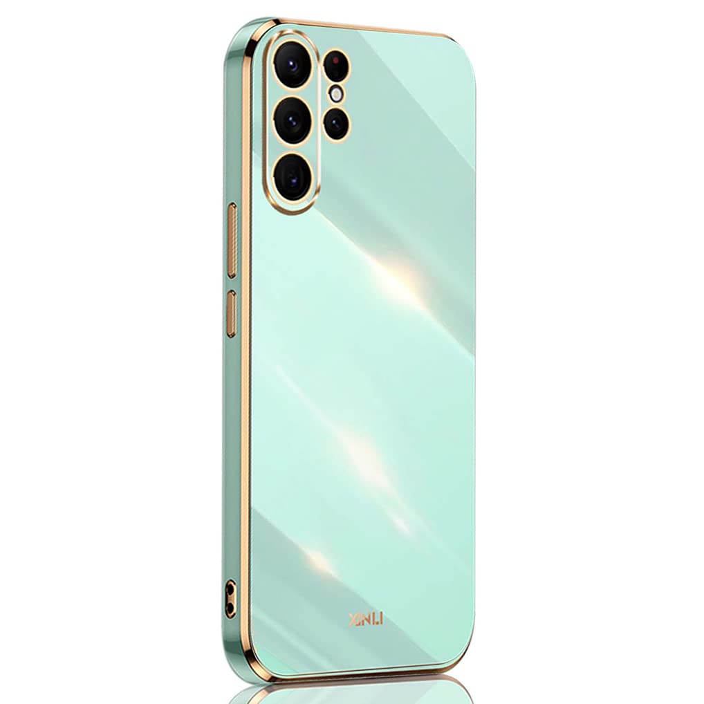 Ovitek SEAHAI za Samsung Galaxy S23 Ultra 5G v mint zeleni barvi