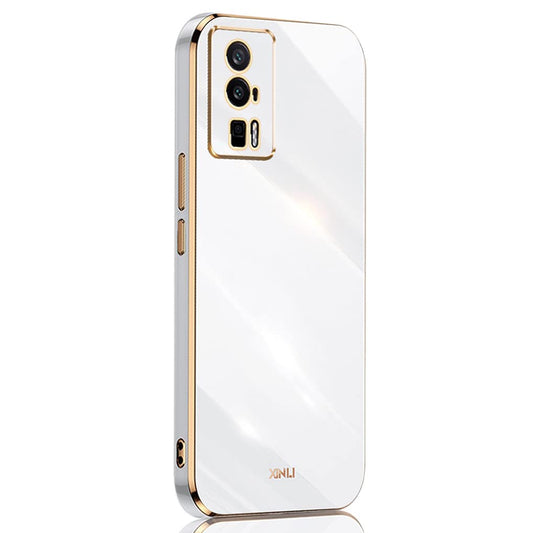 Ovitek GIOPUEY za Xiaomi Poco F5 Pro 5G v beli barvi