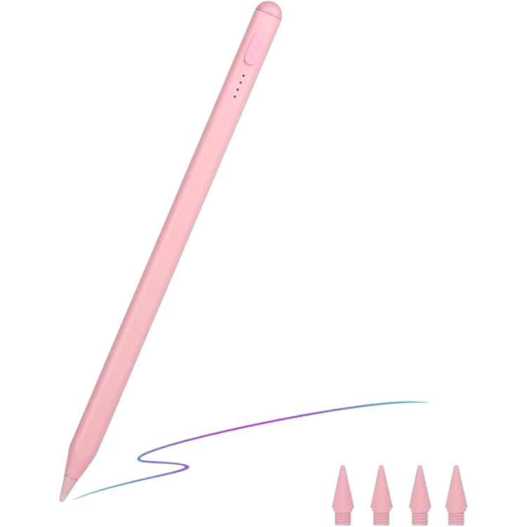 Aktivno pisalo ''Stylus Pen'' za Apple iPad Pencil (2018-2023), roza – Infostyle – Roza