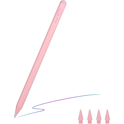 Aktivno pisalo ''Stylus Pen'' za Apple iPad Pencil (2018-2023), roza – Infostyle – Roza
