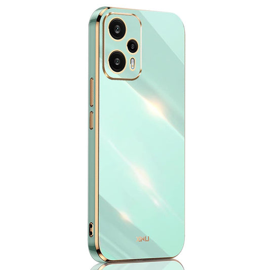 Silikonski zašèitni ovitek za Xiaomi Poco F5 5G, mint zelena barva