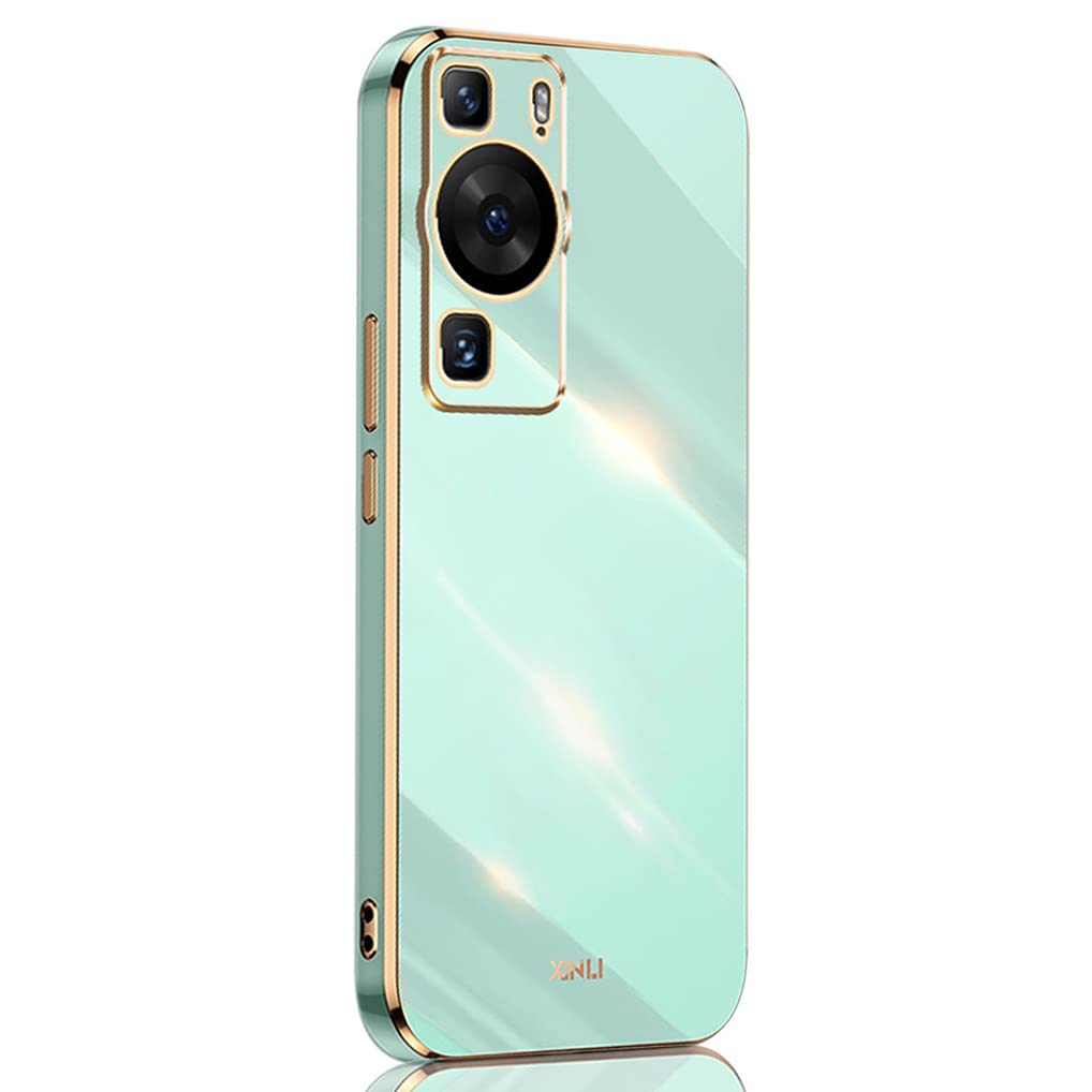 Ovitek GIOPUEY za Huawei P60 Pro in P60 v mint zeleni barvi