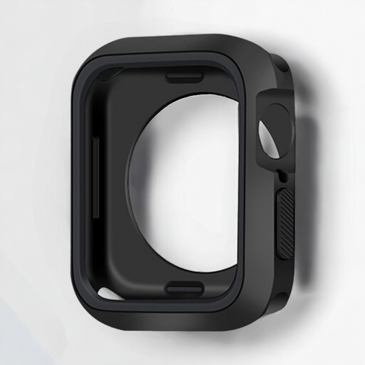 Silikonski ovitek za Apple watch 45mm - črna – Infostyle