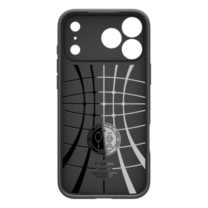 Spigen Liquid Air ovitek za iPhone 17 Pro - mat črna TPU