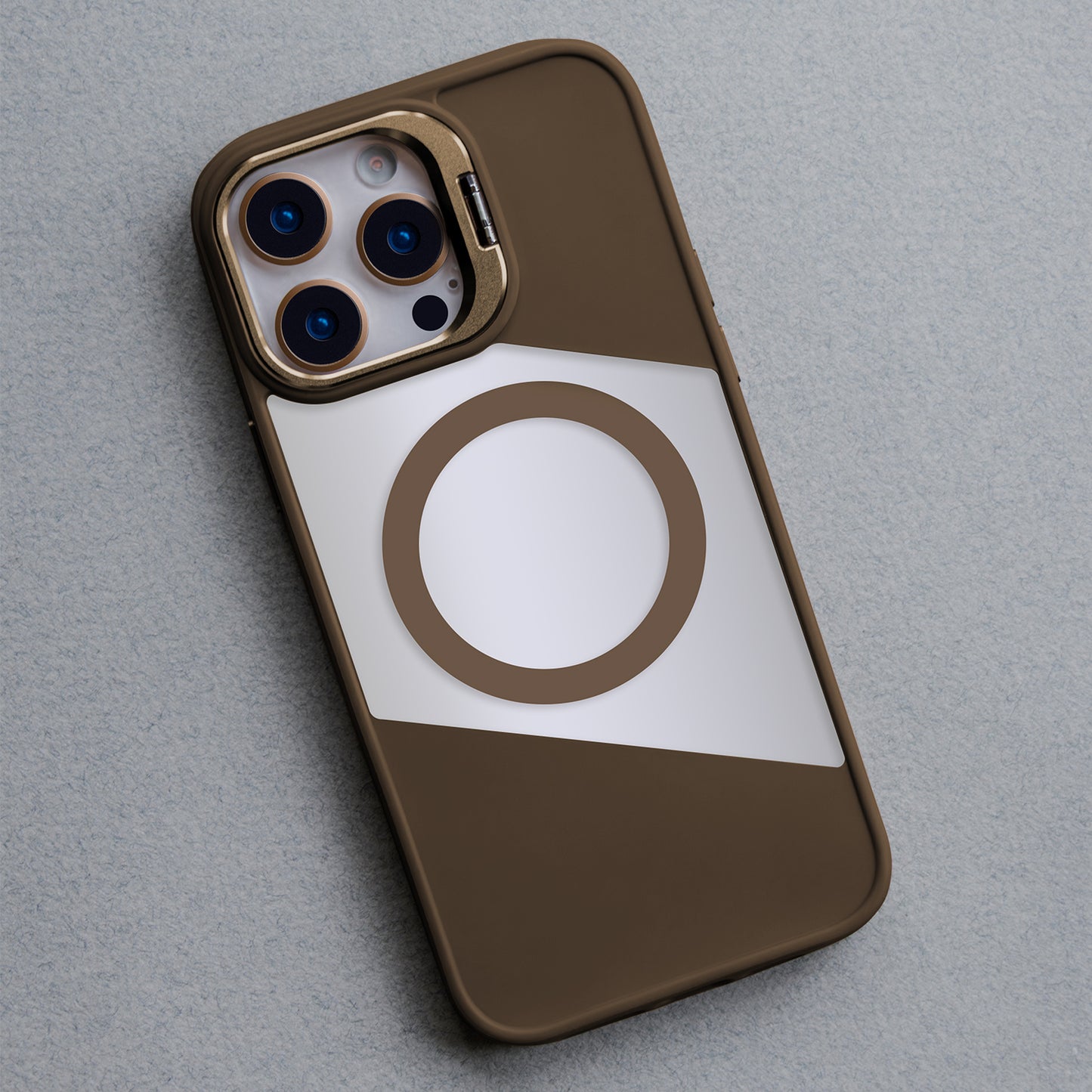 Fusion Mag MagSafe ovitek za iPhone 17 6,3" - rjava