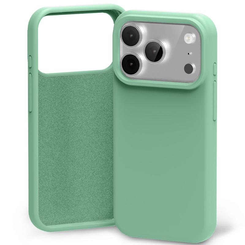 Ovitek za iPhone 17 Pro / 18 Pro – Mercury silikonski, zelen