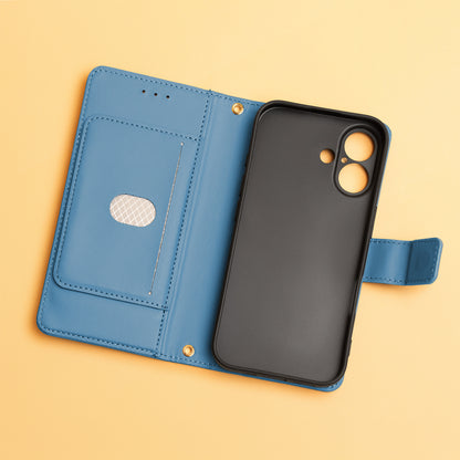 Preklopna torbica za Honor Magic 8 Lite - modra denarnica etui