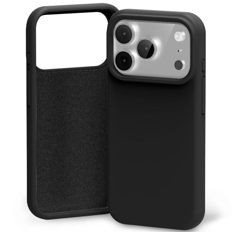 Ovitek za iPhone 17 Pro / 18 Pro – Mercury silikonski, črn