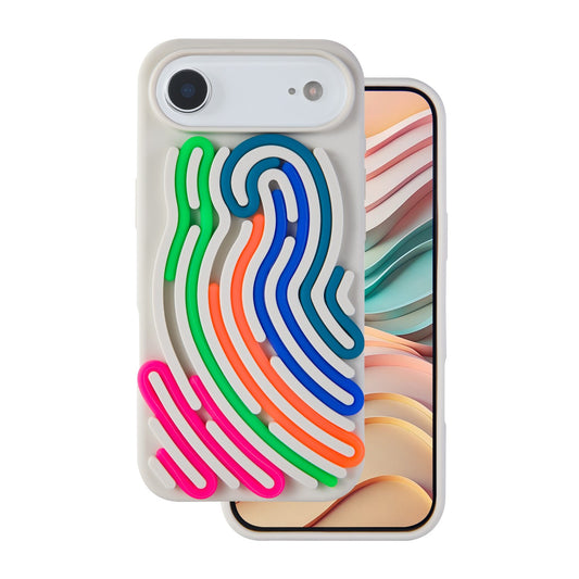 Snake silikonski ovitek za iPhone 17 Air 6,6" - bež