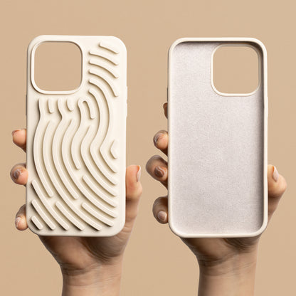 Snake silikonski ovitek za iPhone 17 6,3" - bež