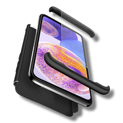 GKK 360 ovitek za Xiaomi Redmi Note 10 5G - črna – Črna