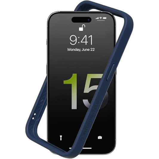 Ovitek za telefon "Rhinoshield CrashGuard" iPhone 15 Pro Max, modra – Modra