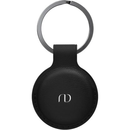 Nereides PU usnjen ovitek za Airtag, črna – Črna