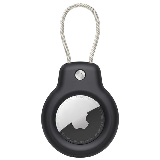Obesek za Apple AirTag v èrni barvi