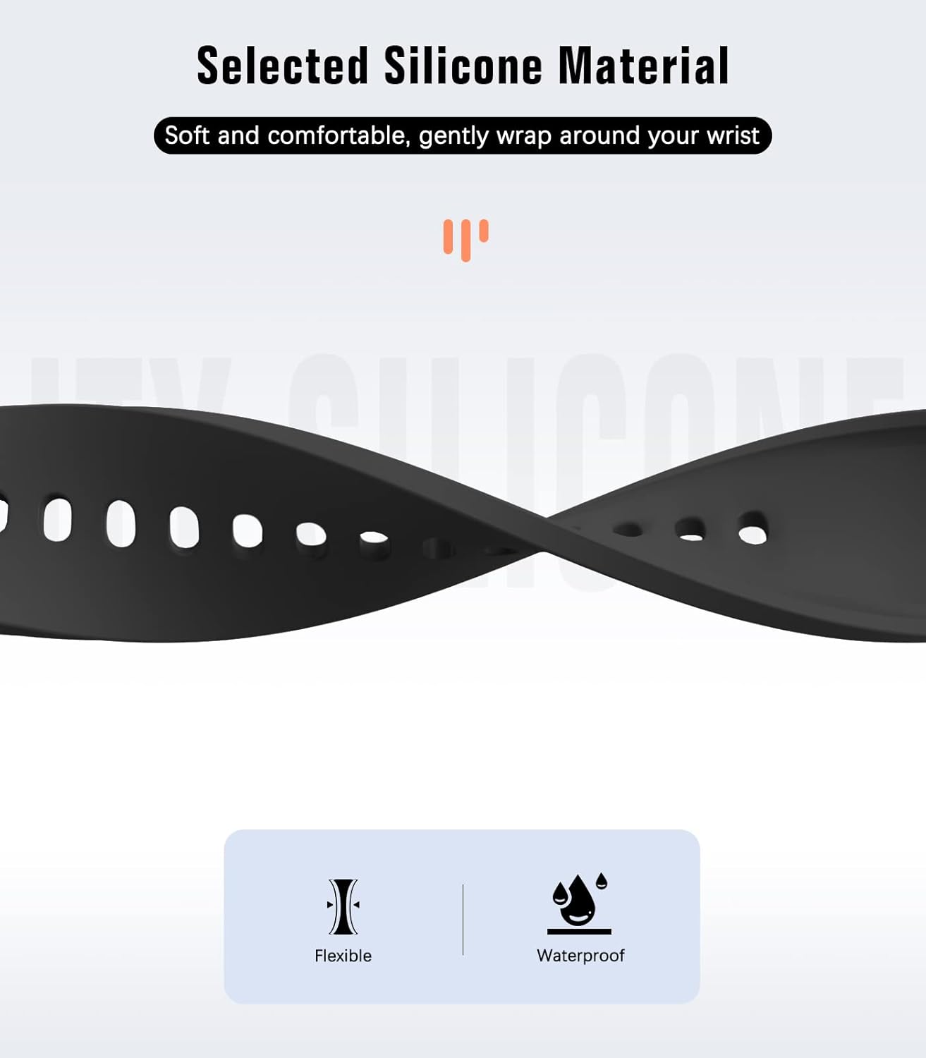 Pašček za Samsung Galaxy Watch 6 40 mm 44 mm, Galaxy Watch 6 classic 43 mm 47 mm, Galaxy Watch 5 Pro/Watch 4/Watch 4 Cla