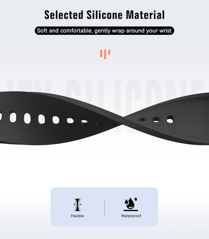 Pašček za Samsung Galaxy Watch 6 40 mm 44 mm, Galaxy Watch 6 classic 43 mm 47 mm, Galaxy Watch 5 Pro/Watch 4/Watch 4 Cla