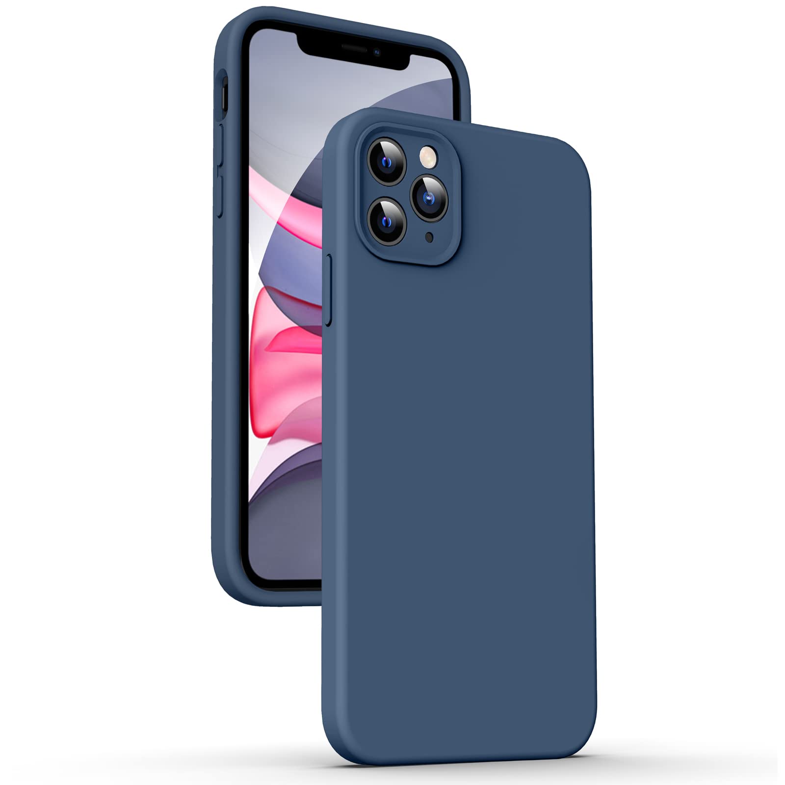 Supdeal silikonski ovitek za iPhone 11 Pro v temno modri barvi