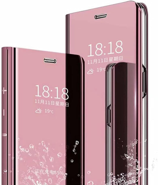 Zrcalni preklopni ovitek Realme 10 4G – rožnato zlato