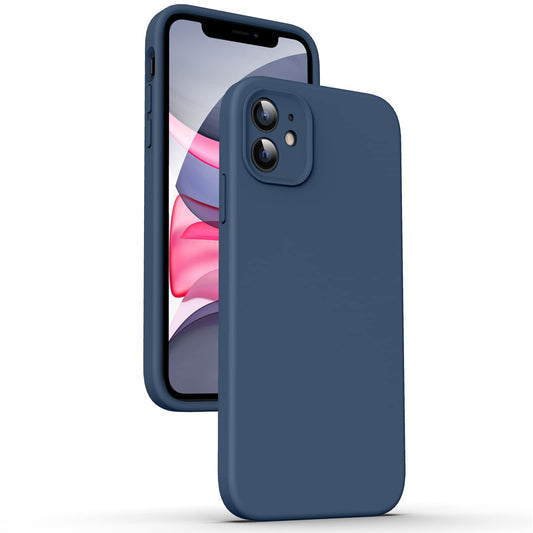 Supdeal-silikonski-ovitek-iPhone-11-temno-modra
