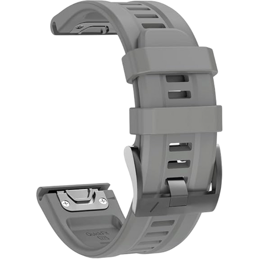 Silikonski pašček za Garmin Fenix 6 Pro/Fenix 7/Epix 2 Correa, 22mm – Infostyle – Siva
