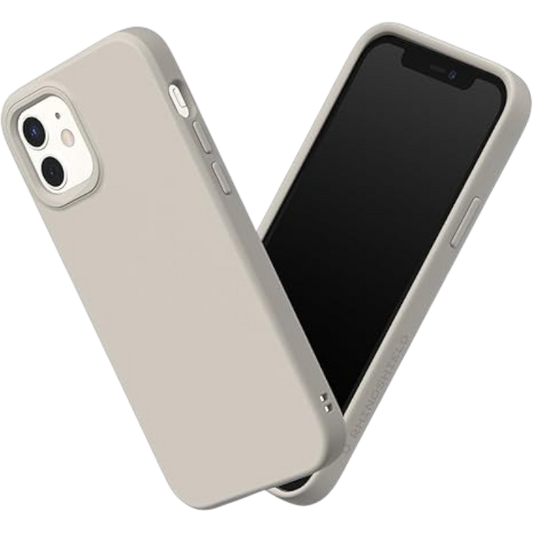 Ovitek "RhinoShield SolidSuit" za iPhone 12 mini, bež – Bež