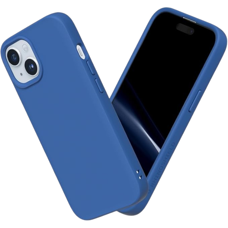 Ovitek "RhinoShield SolidSuit" za iPhone 15 Plus, modra – Modra