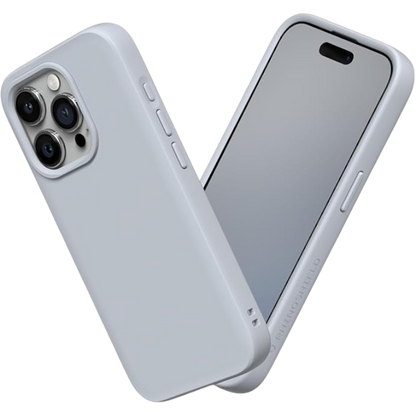 Ovitek za telefon "RhinoShield SolidSuit" iPhone 15 Pro, siva – Siva