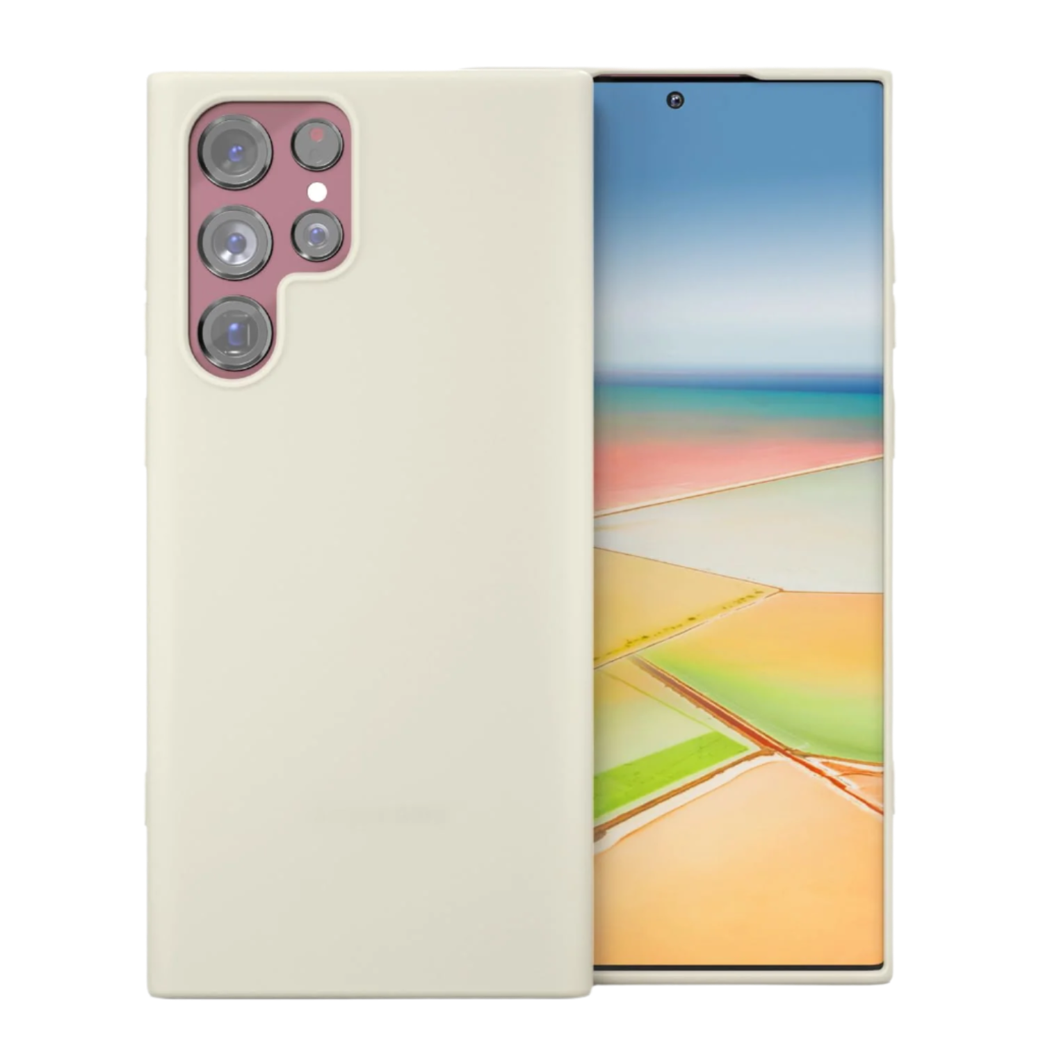Ovitek za telefon Samsung Galaxy S22 Ultra – Infostyle – Bež