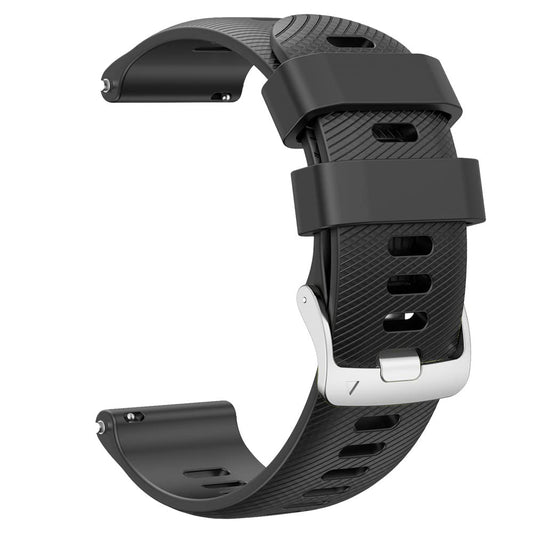 Garmin Silicone Watch Strap 18mm – Forerunner 255S, 265S, Vivoactive 4S, Venu 2S | Black
