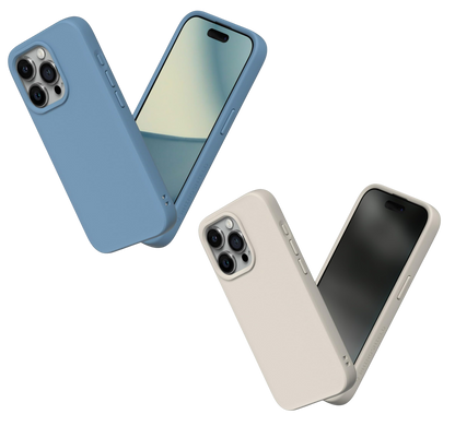 Ovitek za telefon "Rhinoshield" za iPhone 15 Pro Max – Bež / TPU silikon