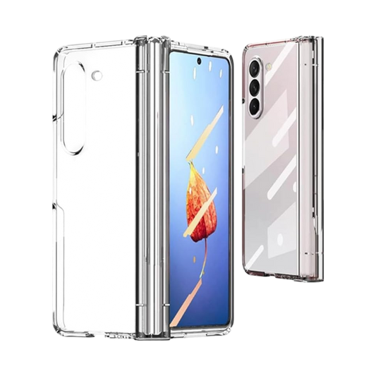 Ovitek "Anfairlace" za Samsung Galaxy Z Fold 5 5G – Infostyle – Prozorna