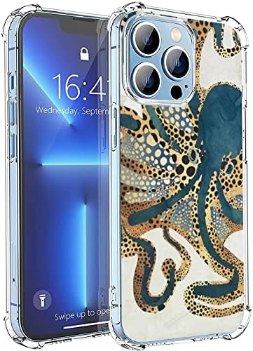 Ovitek "Blue Octopus" za iPhone 12 Pro Max – zaščitni ovitek z edinstvenim dizajnom