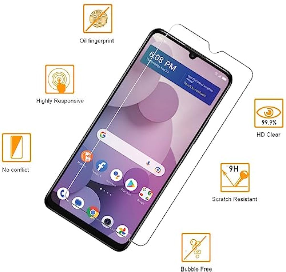 Mr.Shield Screen Protector for TCL 40T
