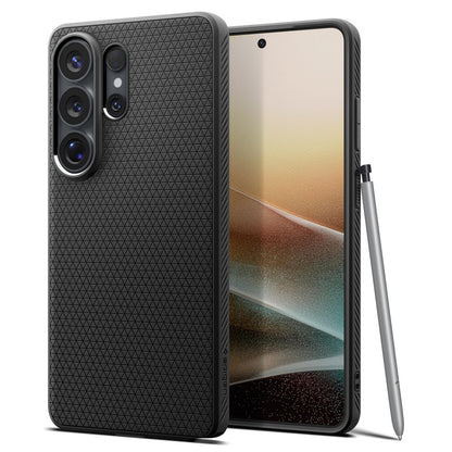 Spigen Liquid Air Samsung Galaxy S26 Ultra - mat črn TPU ovitek