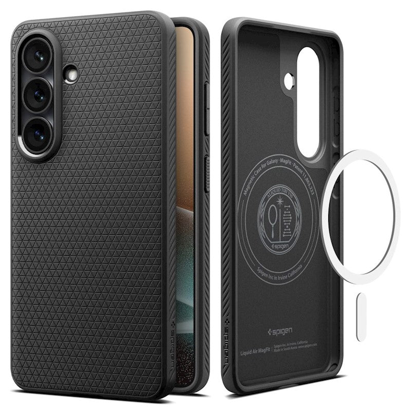 Ovitek za Samsung Galaxy S26, Spigen Liquid Air MagSafe – mat črn