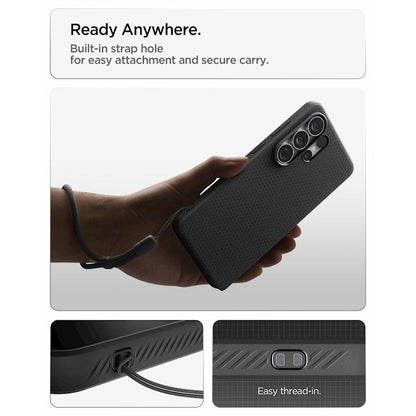 Samsung Galaxy S26 Ultra Case, Spigen Liquid Air MagSafe - Matte Black