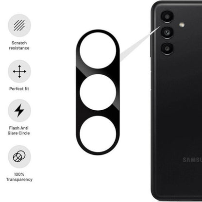 Zaščitno steklo za kamero Samsung Galaxy S23, črna – Techsuit