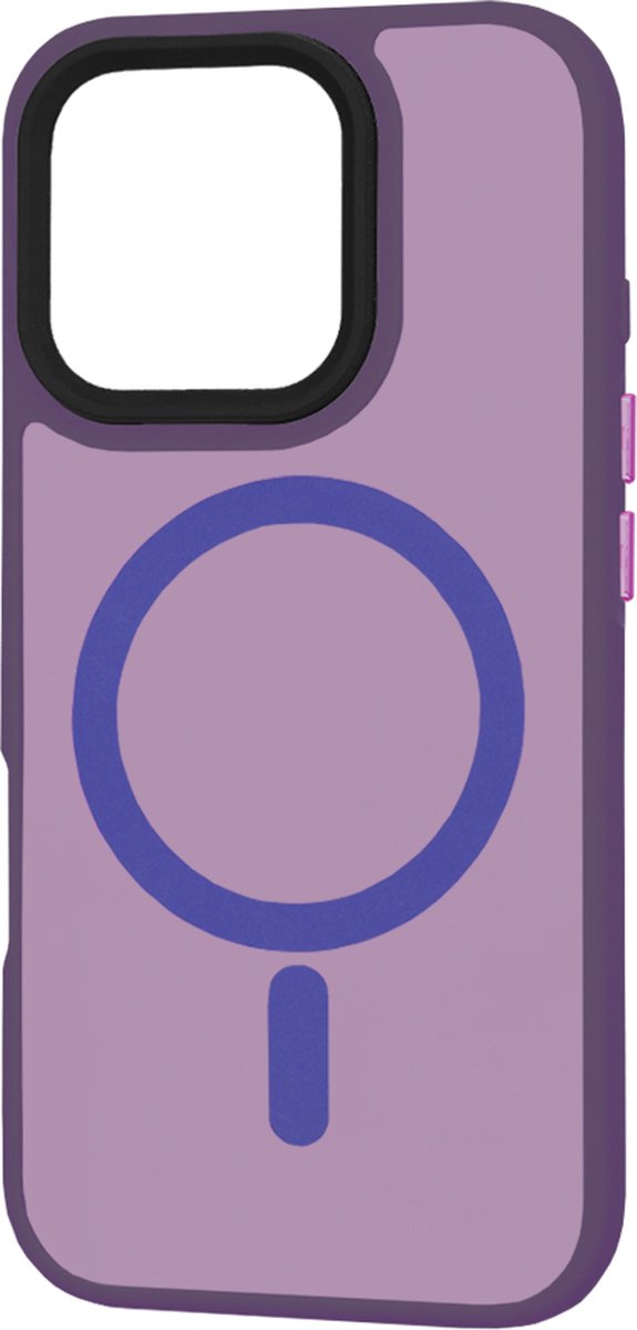 Silikonski ovitek "MagSafe Series" za iPhone 16 Pro - temno vijoličen – Techsuit