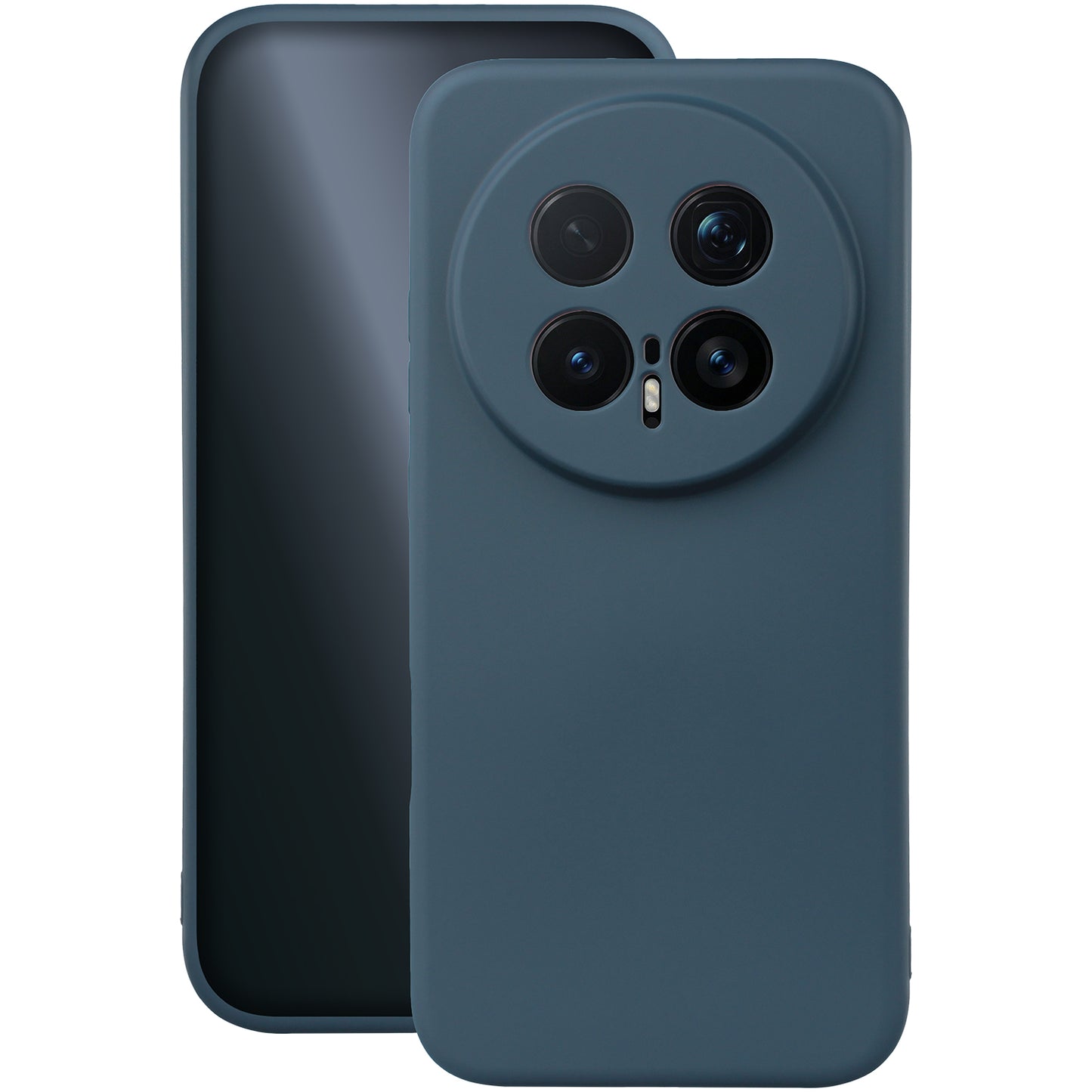 Silikonski ovitek za Honor Magic 8 Pro - temno modra