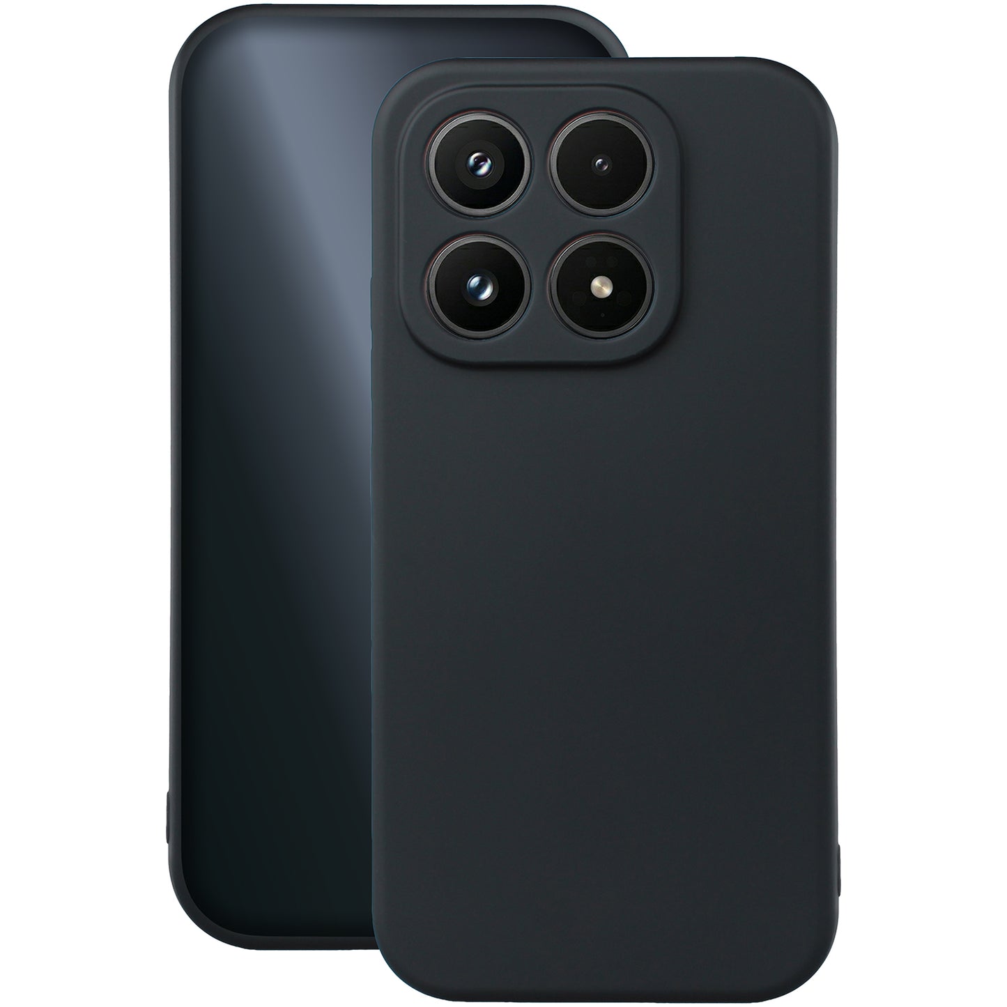 Silikonski ovitek za Xiaomi 17 - črna