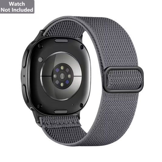 GBPOOT 22mm Nylon Smartwatch Strap (Huawei GT/GT2, Samsung Gear S3, Galaxy Watch 46mm) - Grey