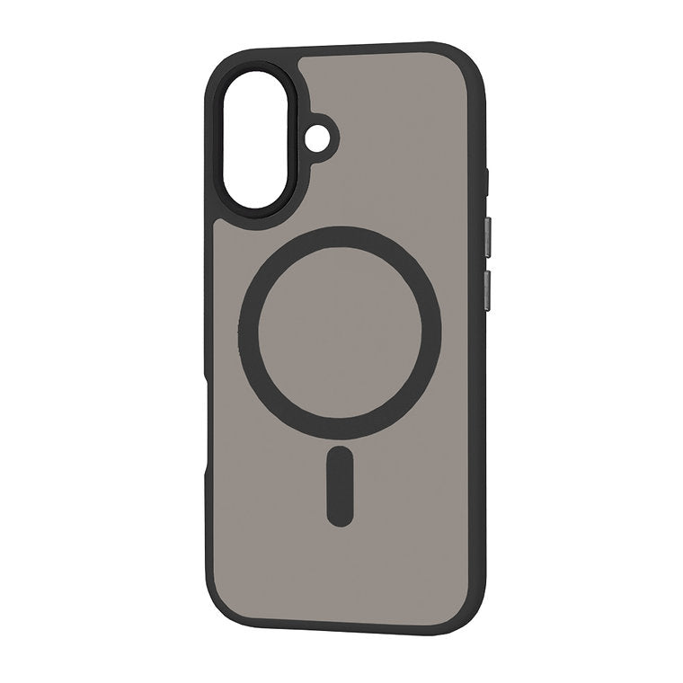 Silikonski ovitek "MagSafe Series" za iPhone 16 Plus - črn – Techsuit