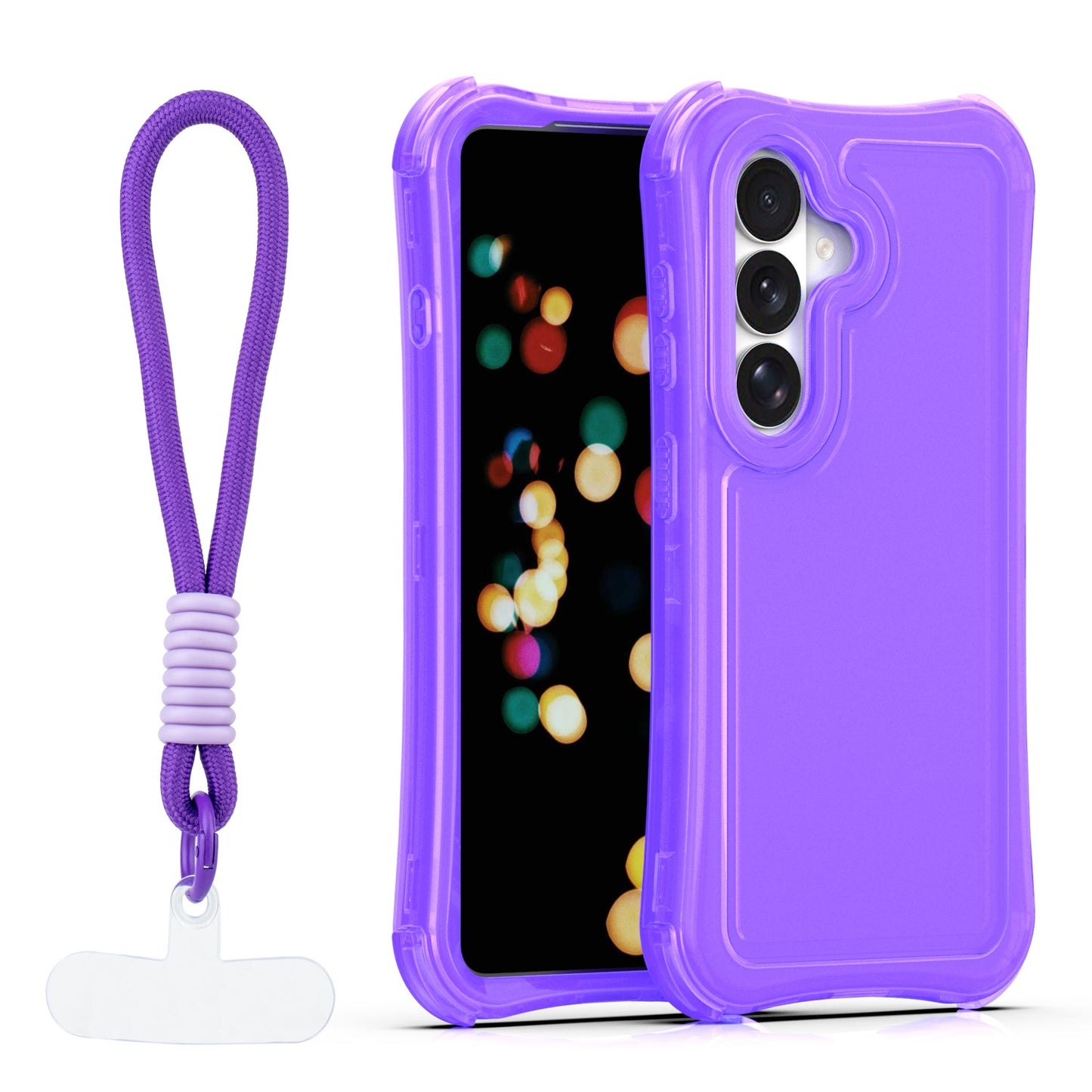 Ovitek Safepop s paščkom za Samsung Galaxy S26 vijolična